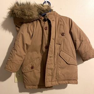 Kids fur coat